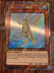 遊戯王　英語版　　黄泉ガエル　プラチナシークレットレア