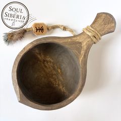 ⭐️【SALE】ソウルオブシベリア #6 ナンバー６ ⭐️ギフト箱付 ククサ ⭐️【SALE】ソウルオブシベリア #6 ナンバー6 ⭐️ギフト箱付