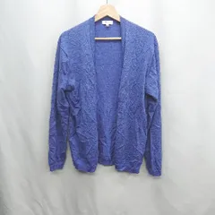 ◇ ⊇ BEAUTY&YOUTH UNITED ARROWS 長袖 ニットカーディガン サイズXL ブルー レディース E  【1409240010562】