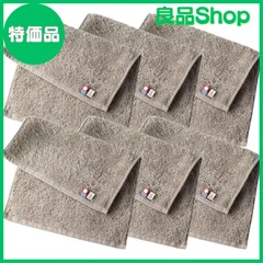 [タバラット] ちょうどいい ハンドタオル 6枚 セット メンズ 今治タオル 23×32 顔拭きタオル タオルハンカチ 個別包装 (トープ)