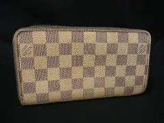 LOUIS VUITTON ルイヴィトン N60019 ダミエアズール ジッピーウォレット ラウンドファスナー 長財布 ウォレット ホワイト系 DK4361