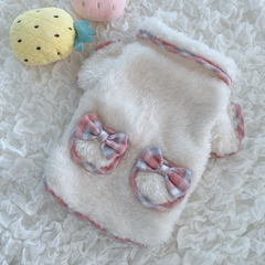【訳あり】新作❁﻿りぼんボアトップス Sサイズ 犬服