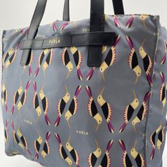 ☆開店セール☆25年購入 新品未使用 美品 フルラ レザー×ナイロン 