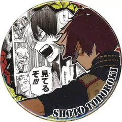 【中古】バッジ・ピンズ 轟焦凍(見てるぞ!!!) 「僕のヒーローアカデミア 轟焦凍 コレクション缶バッジ HEROES」