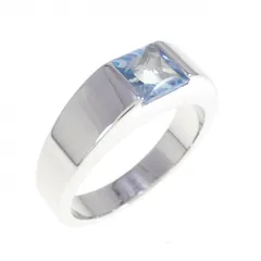 カルティエ タンク アクアマリン 51号説明必読願います CARTIER カルティエ タンク アクアマリン #51 リング・指輪 K18