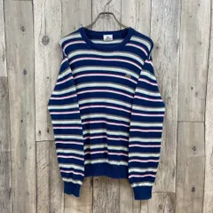 LACOSTE ラコステ ボーダー コットン ニット セーター 4