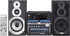 【美品】希少品！Victer ビクター CA₋UXW500‐W スピーカー2個 JVC Victor ビクター CA-UXW500-W SP-UXW500-W ホワイト CD 2MD