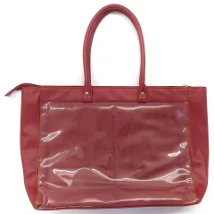 【中古】バッグ レッド 推し活バッグ トートバッグ Appel Toi