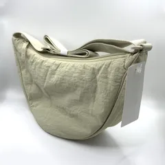 ◇831【新品】ユニクロ ラウンドミニショルダーバッグ Natural ナチュラル ベージュ ショルダーバッグ ボディバッグ 鞄 カバン UNIQLO 男女兼用