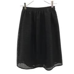 BEAUTY＆YOUTH UNITED ARROWS ビューティーアンドユース ユナイテッドアローズ メッシュ ミディスカート ブラック レディース 古着