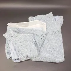 ◇ ⊂ JILLSTUART ジル スチュアート レース 膝丈 セットアップ サイズS ライトブルー レディース E  【1503310006551】