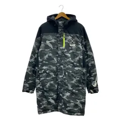 Nike NFTB カモフラージュ ベンチコート L