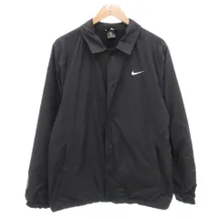 ナイキ エスビー NIKE SB コーチジャケット ロゴ 裾ドロスト L 黒 ブラック /AEのサムネイル