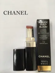 シャネル ルージュ ココ ブルーム 112 オポチュニティー リップスティック 口紅　中古