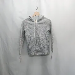 ◇ ⊇ DRESSTERIOR ドレステリア 裏起毛 ジップアップ 長袖 パーカー サイズ1 グレー レディース E  【1503050023320】