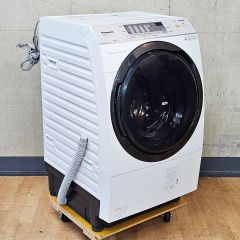 【関東一円送料無料】2016年製 パナソニック ドラム式洗濯乾燥機 NA-VX3700L-W/洗濯10.0kg/乾燥6.0kg/ヒートポンプ乾燥/左開き/C1036