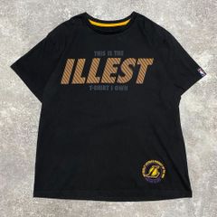 NBA ロサンゼルス・レイカーズ 「This is the ILLEST T-shirt I own」 Tシャツ NBA UNK 古着 バスケ