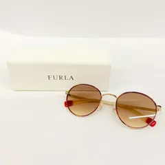 【東店81-2211-2509】【店舗併売】FURLA ラウンドサングラス　SFU226J