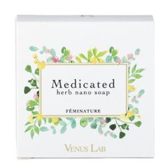 ヴィーナスラボ フェミナチュール 薬用 ハーブ ナノソープ 医薬部外品 ジャムウソープ ジャムウ フェミニンケア デリケートゾーン デリケートゾーンケア 臭い くすみ 敏感部位 石けん 黒ずみ せっけん フェミニン デリケート 化粧石鹸 化粧品