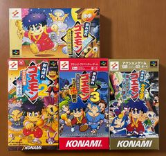 KONAMI がんばれゴエモン スーパーファミコンシリーズ4本セット