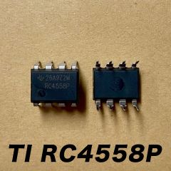 TI RC4558P オペアンプ 2個セット / Texas Instruments