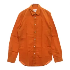 Maison Margiela (メゾンマルジェラ) 15SS SLIM スリム レギュラーカラー 長袖シャツ オレンジ S30DL0283 S38778のサムネイル