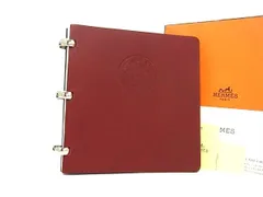 ■新品■未使用■ HERMES エルメス レザー 手帳 メモ帳 ノートブック 文房具 ステーショナリー □K刻印 ブラウン系 FM4059