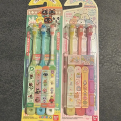 すみっコぐらし　あつまれどうぶつの森　歯ブラシ３本セット6歳〜12歳用