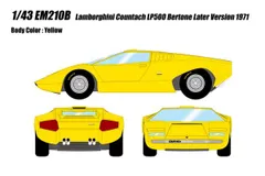 新品 EIDOLON 1/43 ランボルギーニ カウンタック LP500 ベルトーネ 1971 後期型 1971 完成品ミニカー EM210B [佐川急便]のサムネイル