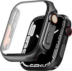 【在庫処分】【2023強化版】AMAPC for Apple Watch ケース 40mm 41mm 44mm 45mm 対応 と互換性があり 数秒で Ultra シリーズの外観に変換できます ガラスフィルム 一体型 apple watch 用 カバー アップ