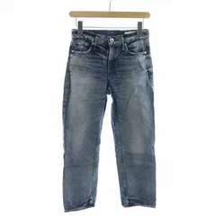 アッパーハイツ upper hights HAUNT別注 THE HERS デニムパンツ ジーンズ 22 XXS 青 ブルー 小さいサイズ 187217 /XK