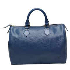 ルイヴィトン M43005 エピ ハンドバッグ  スピーディ30  ハンドバッグ LOUIS VUITTON トレドブルー