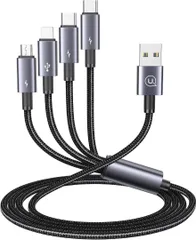4 in 1 充電ケーブル 急速充電 USB Type-C/USB Type-C