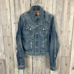 TRUE RELIGION Gジャン　デニムジャケット 中古・古着通販】TRUE RELIGION (トゥルー レリジョン) デニム