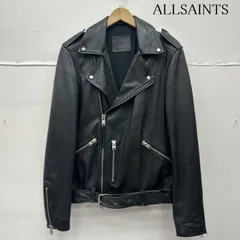 未使用品 All Saints オールセインツラムレザー ダブルライダース 中古・古着通販】ALL SAINTS (オールセインツ) MANOR BIKER