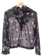 TOGA PULLA トーガ プルラ 19AW Print mix hoodie shirt 総柄プリントフーディーシャツ パープル 36のサムネイル
