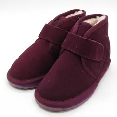 エミュー ブーツ 未使用 K12107 Oddie シューズ 靴 キッズ 女の子用 K10/15サイズ パープル EMU Australiaのサムネイル