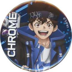 【中古】バッジ・ピンズ クロム(サイバーパンク) 缶バッジ 「ぷちくじ Dr.STONE Monotone Street＆サイバーパンク」 B賞