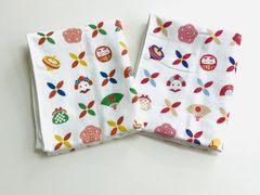ガーゼてぬぐい 2枚セット 日本製 にっぽんラララ