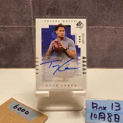 2021 Upper Deck SP Authentic Trey Lance 035/299 直筆サインカード North Dakota State University Future Watch  カード