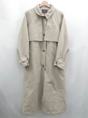 ◇ ⊇ classicalelf クラシカルエルフ 無地 長袖 ロングコート サイズM ベージュ系 レディース E  【1507030012311】のサムネイル