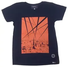 【中古】Tシャツ(男性アイドル) 伊東健人 TOKYO NIGHT 半袖Tシャツ ネイビー XSサイズ 「伊東健人×LIVERTINE AGE」