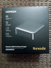 UGREEN Nexode 200W 充電器 6ポート 卓上多ポート急速充電器 【USB-C×4 USB-A×2 ダブルGaNIII(窒化ガリウム)採用 全ポートPD3.0対応