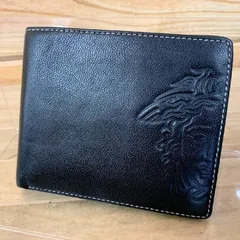 【未使用品】ヴェルサーチ キルティングレザー 二つ折り財布 ブラック 箱付き VERSACE ヴェルサーチ ヴィルトゥス キルティング 二つ折り財布