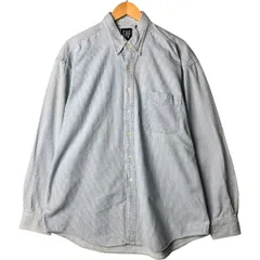 古着 90年代 ギャップ GAP オールドギャップ 長袖 ボタンダウンストライプシャツ メンズXL相当 ヴィンテージ/eaa572994
