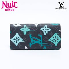 美品✨ ルイヴィトン 長財布 ポルトフォイユ ブラザ エクリプス 完売前に！LV☆ポルトフォイユ・ブラザ モノグラム・エクリプス