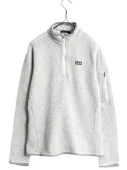 【お得なクーポン配布中!】 10年製 パタゴニア ベターセーター ハーフジップ レディース M 古着 Patagonia アウトドア フリース ジャケット プルオーバー ブルゾン 灰