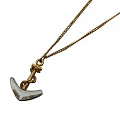 スワロフスキー SWAROVSKI ネックレス 碇デザイントップ いかり クリスタル ゴールドカラー /KW ■GY18のサムネイル