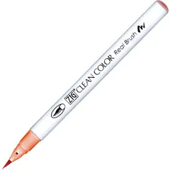 【 新品 未開封 】 呉竹 ZIG クリーンカラーリアルブラッシュ フラミンゴレッド RB6000AT215 未使用 送料無料のサムネイル