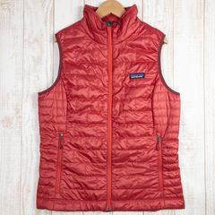 【Women's M レッド系】 2022 Patagonia ( パタゴニア ) ナノ パフ ベスト Nano Puff Vest SUMR ポリエステル ウェア トップス ベスト 化繊インサレーション z00050678 SUMR 化繊イン